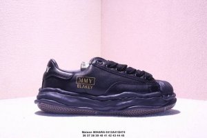 余文乐挚爱单品 复古溶解风 日本概念时装设计师三原康裕品牌Mmy Maison Mihara Yasuhiro Original Sole Canvas Low