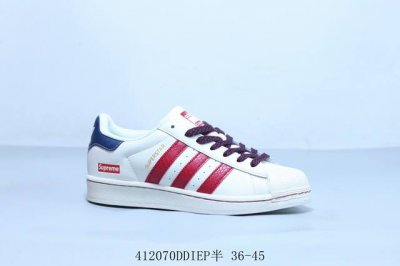 阿迪达斯Adidas三叶草 Superstar贝壳头经典百搭休闲运动板鞋 Sup 货号 Bz2523 41 Ddiep半 36-45