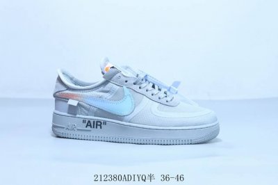 Nike Air Force 1 Af1耐克 空军一号休闲板鞋 212380Adiyq半 36-46