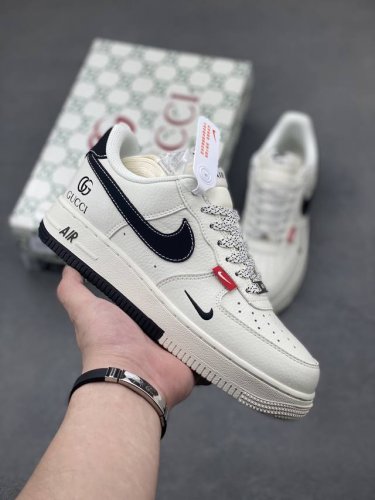 海外限量发售 公司级Nike Air Force 1 '07 Low 空军一号 低帮 运动鞋 休闲鞋 折边针车 工艺难度大 原楦头原纸板 原装鞋盒 定制五金配件