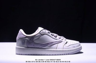 海外爆款限量发售！公司级 Travis Scott X Fragment Design X Jordan Air Jordan 1 Low Og Sp “Bap