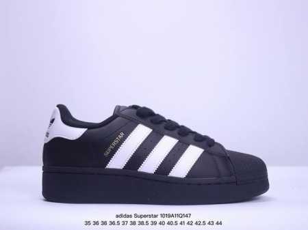 AD 阿迪 Superstar XLG 金标 贝壳头厚底款低帮休闲板鞋 IF9995 尺码：35 36 36 36.5 37 38 38.5 39 40 40. - 点击图像关闭
