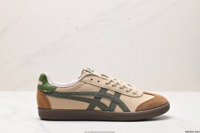 公司级亚瑟士 Onitsuka Tiger Tokuten 复古低帮休闲跑鞋 实拍首发 Tokuten的灵感来源于80年代的室内用鞋 T-Toe前足补强设计 室