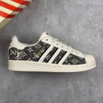 本地 核心私 公司级Adidas Originals Superstar 阿迪达斯 三叶草 贝壳头’Diy’系列低帮经典百搭休闲运动板鞋 原装头层材料 用料绝不