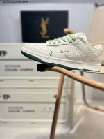 Nike Sb Dunk Low“圣罗兰联名” 周年高端定制 低帮休闲板鞋 定制鞋盒 超高清洁度 皮料切割干净无任何毛边Gf2409 Qz7721720#36-