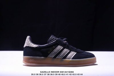 阿迪达斯Adidas三叶草 Gazelle Indoor W贝壳头系列低帮经典百搭休闲运动板鞋 货号：Ie5532 Size：35～44带半码 Xm0301Q3