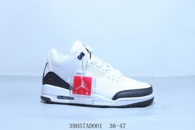 120 乔丹Air Jordan 3 Retro "Black Gold" . 迈克尔·乔丹Aj3代中帮复古休闲运动文化篮球鞋39057Adooi 36-47