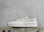 W版 放店私 adidas Labcourt 麂皮灰 平台爆款 Fog平替 原鞋原材开发 货号：Id6228 尺码：35.5 36 36.5 37.5 38 3