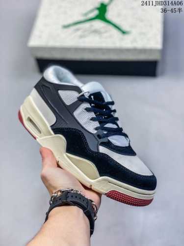 真标Nike Air Jordan 4 RM 防滑 低帮 复古篮球鞋 货号:FQ7939- 尺码:36 36.5 37.5 38 38.5 39 40 40.5