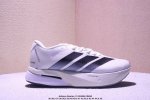公司级Ad Adizero Boston 13 夏季透气网眼竞速跑鞋 Js4939 融合Lightstrike和Lightstrike pro技术 采用乙烯 乙