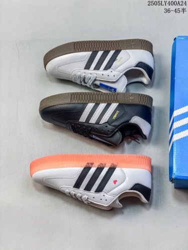 阿迪达斯Adidas Superstar 经典厚底运动板鞋三叶草板鞋休闲运动鞋 尺码 见图 编码 05Ly400A24