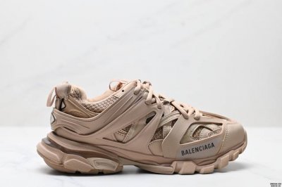 公司级巴黎世家 Balenciaga Sneaker Tess S.Gomma Maille White Orange 代 三代户外概念鞋 复古野跑 老爹鞋潮流