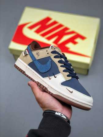 海外爆款限量发售！高端定制Nike Sb Dunk Low 斯图西联名------白蓝拼接牛仔勾配色 高端定制 低帮休闲板鞋 定制鞋盒 大厂纯原品质出货 超高清 - 点击图像关闭