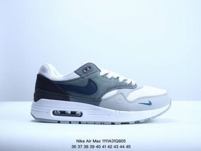 真标耐克Nike Air Max 1 半掌气垫复古跑步鞋 货号：CV1639-001 XM1111Q805