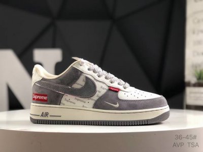 头层带半码耐克 Nike Air Force 1 07 空军一号低帮百搭休闲运动板鞋 柔软 弹性十足的缓震性能和出色的中底设计 横跨复古与现代的外型结合 造就出