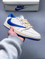 真标半码！耐克Nike Air Jordan Low 1 乔1低帮倒勾经典休闲鞋 0403924X22