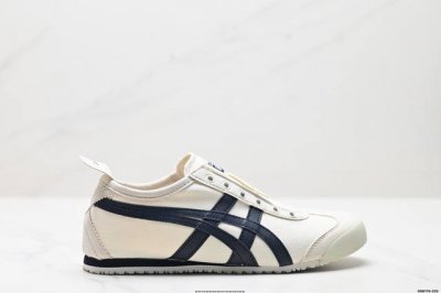 真标Onitsuka Tiger鬼冢虎 Mexico 66 Slip-On 一脚蹬低帮夏季透气运动休闲鞋 货号:1183A360-207 尺码:36 37 37