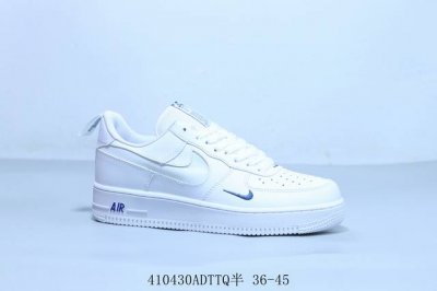 Nike Air Force 1 Af1耐克 空军一号休闲板鞋 小蓝勾 货号 Hf1058-133 410430Adttq半 36-45