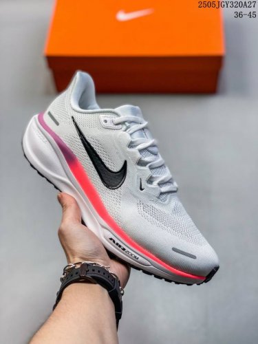 耐克Nike Air Zoom pegasus 41登月41代系列透气休闲运动跑步鞋 Fd2722 002 兼顾迅疾外观和稳固脚感 后跟覆面和中足动态支撑巧妙融