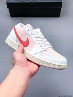 公司级头层！耐克Nike Air Jordan 1 Low Aj1 乔1 低帮潮流运动休闲板鞋。Aj1 低帮拼接 完美版型真头层牛皮# 内置缓震气垫 原鞋开模
