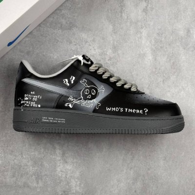 本地340 核心私 nike Air Force 1'07 Low "Gradient Skeleton" 渐变骷髅 空军一号低帮休闲板鞋 #渐变骷髅像是一种无