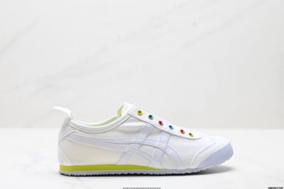 公司级Onitsuka Tiger鬼塚虎 Mexico 66 Slip-On 一脚蹬低帮夏季透气运动休闲鞋 货号:1183A540-102 尺码:36 37 3