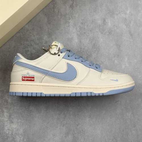 本地 核心私 Supreme X Nk Sb Dunk Low 石头岛联名-蔚蓝满天星 周年高端定制 低帮休闲板鞋 #定制鞋盒 大厂纯原品质出货 超高清洁度 皮
