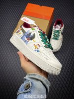 Nk Air Force 1'07 Low 圣诞派对 空军一号定制低帮休闲板鞋 Dm0970-132 #在遥远的拉普兰地区，有一座被皑皑白雪覆盖的宁静小镇。这里