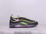 耐克nike休闲鞋 经典 气垫 Air Max 97 子弹气垫低帮运动鞋。Air Max '97 运动跑鞋以流线型鞋身和卓越科技为热爱运动的你造就全方位防护，强