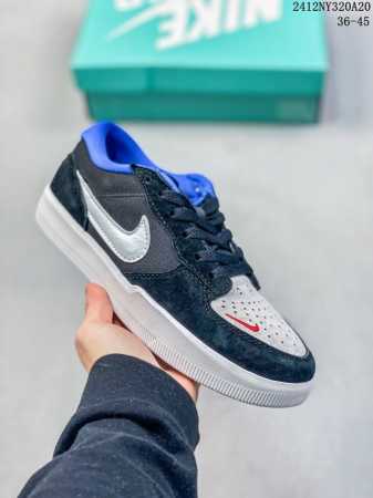 真标耐克nike Sb Force 58低帮休闲板鞋 是一款将前沿创新带入街头的单品，它具有硫化杯底，具有出色的耐用性和灵活性。使用帆布和绒面革，在饰面上放置通 - 点击图像关闭