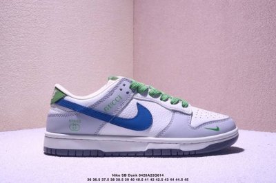 海外爆款限量发售！高端定制Nike Sb Dunk Low 巴黎世家联名--- 帆布灰灰褐 高端定制 低帮休闲板鞋 定制鞋盒 大厂纯原品质出货 超高清洁度 皮料