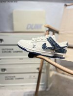 230 Nike Sb Dunk Low“Lv联名限定” 周年高端定制 低帮休闲板鞋 定制鞋盒 超高清洁度 皮料切割干净无任何毛边Dj2024 Qd766113
