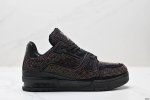 公司级全新Lv路易威登Louis Vuitton Trainer Sneaker Low休闲运动文化百搭板鞋 尺码:40-45 Id:Jef101-Kjs