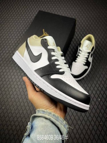 B 公司级Air Jordan 1 Low Aj1乔1低帮休闲板鞋 同步官方配色 市场唯一独家头层皮打造 原鞋原档案开发 原厂皮料 原档冲孔鞋头 正确满胶鞋垫