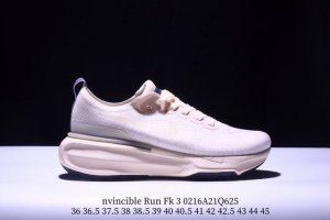 Nike Zoomx Invincible Run Fk 3 耐克减震回弹跑步鞋 织物材质运动鞋 耐磨防滑舒适 真标带半码 36-45 Xm0216Q625