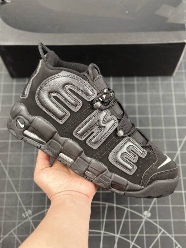 Nike Air More Uptempo 96 QS 皮蓬 初代系列经典高街百搭休闲运动文化 减震防滑耐磨复古篮球鞋 原楦原档案开发版型 #采用一致牛培革鞋面