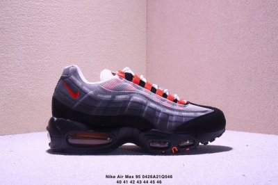 Nike Air Max 95 Tt 耐克95款全掌气垫缓震跑步鞋 牛皮材质运动鞋 真标 Size:40-46码 Xm0426Q546