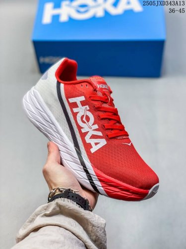 hoka One One Rocket X Evo火箭X缓震竞速马拉松碳板跑鞋男减震女 尺码 见图 编码 05Jxd343A14