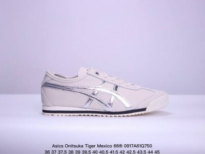 二代 头层皮 Asics 亚瑟士 男女鞋真标半码制 日产经典老牌-鬼塚虎 Onitsuka Tiger Mexico 66经典墨西哥系列复古经典百搭板鞋休闲运动