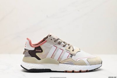 公司级阿迪达斯三叶草 Nite Jogger 经典运动跑鞋 夜行者 复古跑鞋原厂材料 原厂大底 私家独模 网布搭配麂皮拼接打造鞋面 极具复古风格鞋头及鞋跟点缀3