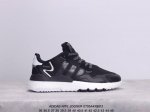 公司级阿迪达斯三叶草 Nite Jogger 经典运动跑鞋 夜行者 复古跑鞋原厂材料 原厂大底 私家独模 网布搭配麂皮拼接打造鞋面 极具复古风格鞋头及鞋跟点缀3