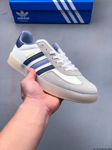 集图 真标半码！阿迪达斯Adidas Gazelle 低帮复古百搭休闲运动板鞋 0407804H18