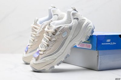 公司级Skechers斯凯奇 D'lites 1.0 奶茶熊蓝莓甜酒 合成革日常 潮搭 耐磨低帮 生活休闲鞋 货号:13167-Ntbl 尺码:35-40 Id