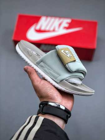 Nike耐克官方offcourt Adjust Slide 夏季新款魔术贴一字拖透气轻便拖鞋货号: Dv1033 002尺码35.5-45 - 点击图像关闭