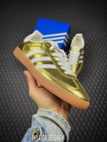 B 公司级阿迪达斯三叶草Adidas Originals Samba Og 桑巴舞系列绅士德训足球风百搭低帮休闲运动板鞋 货号:Ki5719 尺码:35.5 3
