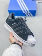 公司级忍者神龟 X Adidas Originals Superstar系列’Shredder’经典百搭 防滑耐磨 低帮 板鞋 货号:Ih7767 尺码:35.