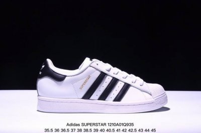 Adidas Originals Superstar 阿迪达斯三叶草 贝壳头 舒适百搭 防滑耐磨低帮 板鞋 Xm1210Q935