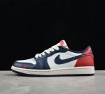 Cj版纯原 Air Jordan 1 Low Og Howard University Aj1 乔1霍华德大学 低帮文化休闲板鞋 Hq2993-100 #市售最
