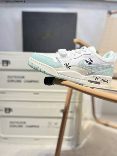 纯原大盒定制# Air Jordan Legacy 312 国风特殊手绘慵懒熊猫 私人定制 乔丹篮球鞋系列 号称 “最强三合一” 的 Jordan Legacy