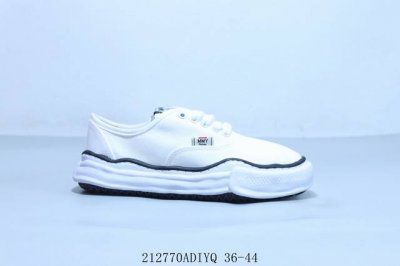 三原康裕品牌Mmy Maison Mihara Yasuhiro Original Sole Canvas Low 变形溶解雪糕底高帮休闲百搭帆布鞋 21277